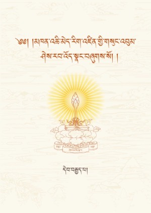 མཁན་ཆེན་འཆི་མེད་རིག་འཛིན། ཉ།