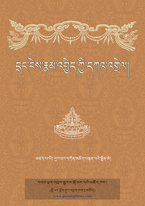 དྲང་ངེས་རྣམ་འབྱེད་ཀྱི་དཀའ་འགྲེལ།